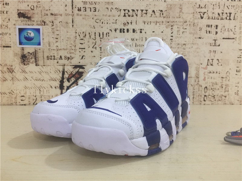 Nike Air More Uptempo White Blue